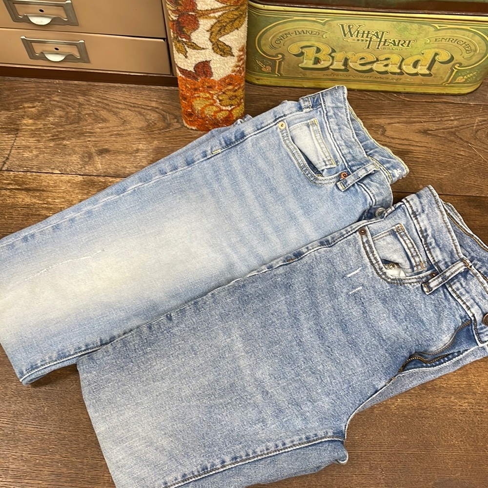 Boys Size 14 Old Navy Jeans Straight Leg Skinny Bundle of 2